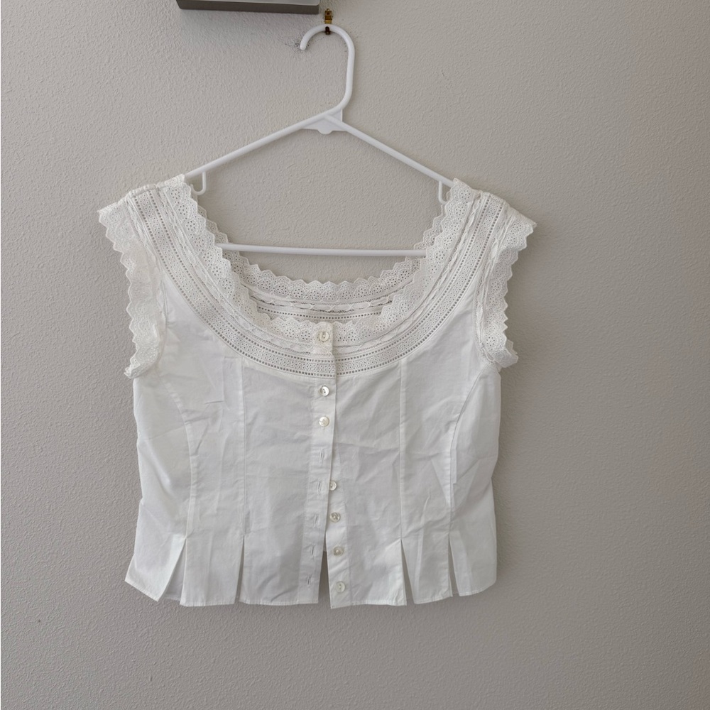 Doen Alana Top in Salt XS